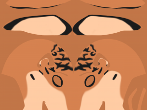John Anthro Tiger 3D मॉडल