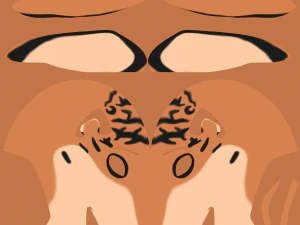 John Anthro Tiger 3D Model