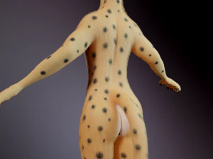 David Antro Ghepardo Modello 3D