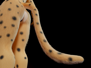 David Anthro Cheetah 3D मॉडल