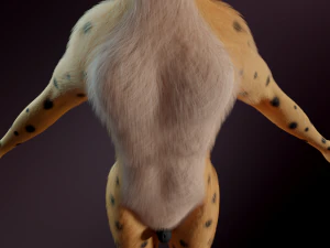 David Antro Ghepardo Modello 3D