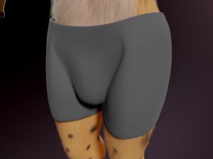 David Anthro Cheetah 3D मॉडल