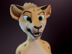 David Anthro Cheetah 3D मॉडल