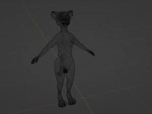 David Antro Ghepardo Modello 3D