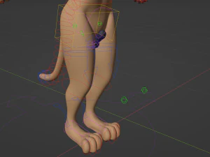 David Antro Ghepardo Modello 3D