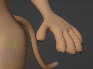 David Anthro Cheetah 3D मॉडल