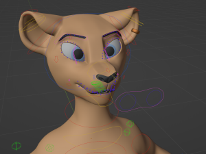David Anthro Cheetah 3D मॉडल