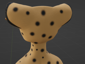 David Anthro Cheetah 3D मॉडल