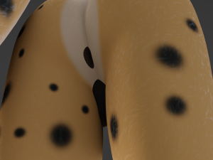 David Anthro Cheetah 3D मॉडल