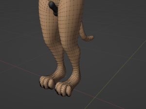 David Anthro Cheetah 3D मॉडल