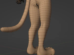 David Antro Ghepardo Modello 3D