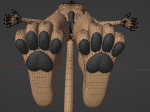 David Anthro Cheetah 3D मॉडल