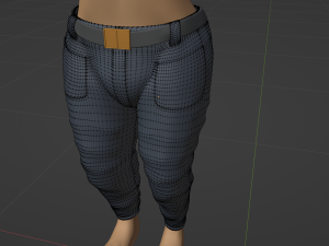 David Anthro Cheetah 3D मॉडल