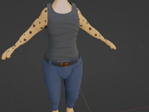 David Antro Ghepardo Modello 3D