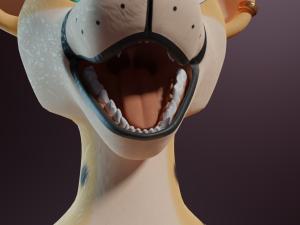 David Anthro Cheetah 3D मॉडल