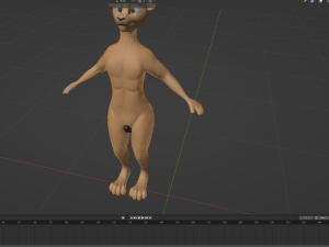 David Anthro Cheetah 3D मॉडल