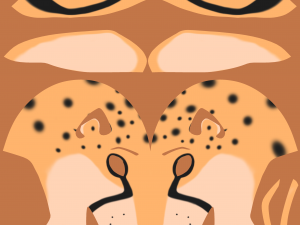 David Anthro Cheetah 3D मॉडल