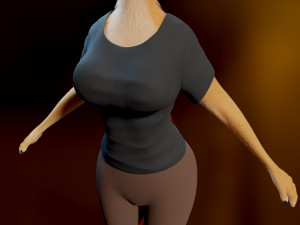 Yashley Anthro Fox Modèle 3D