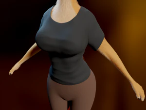 Yashley Anthro Fox 3D Model