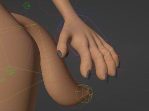 Yashley Anthro Fox 3D Model