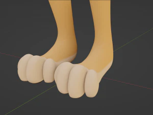 Yashley Anthro Fox 3D Model
