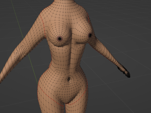 Yashley Anthro Fox Modèle 3D