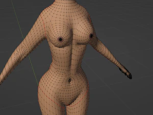 Yashley Anthro Fox 3D Model