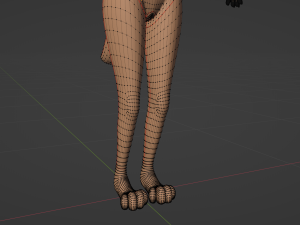 Yashley Anthro Fox Modèle 3D