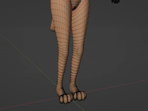 Yashley Anthro Fox 3D Model