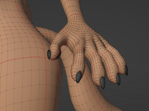Yashley Anthro Fox Modèle 3D