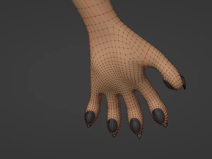 Yashley Anthro Fox 3D Model