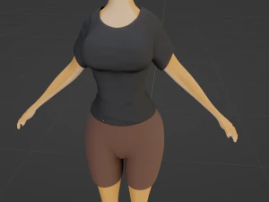 Yashley Anthro Fox 3D Model