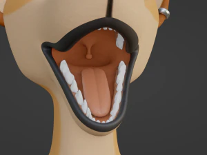 Yashley Anthro Fox 3D Model