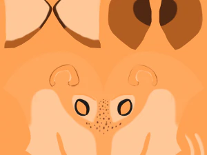 Yashley Anthro Fox 3D Model