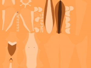 Yashley Anthro Fox Modèle 3D