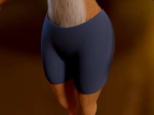 Yelena Anthro Dingo Model 3D
