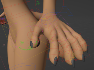 Yelena Anthro Dingo Model 3D