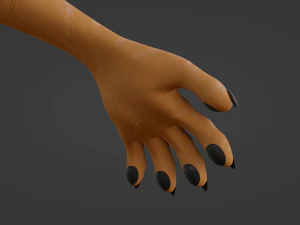 Yelena Anthro Dingo 3D Model