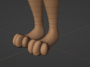 Yelena Anthro Dingo Model 3D