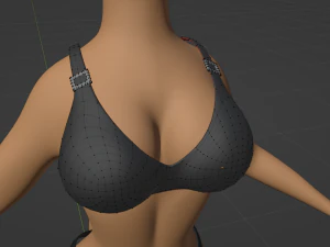 Yelena Anthro Dingo 3D Model