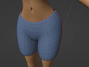 Yelena Anthro Dingo 3D Model