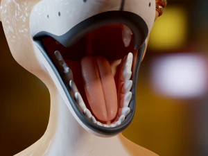 Yelena Anthro Dingo 3D Model