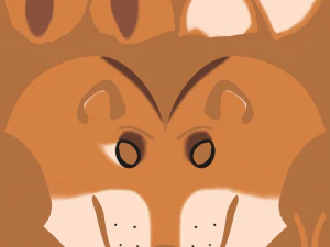 Yelena Anthro Dingo 3D Model