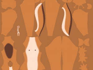 Yelena Anthro Dingo Model 3D