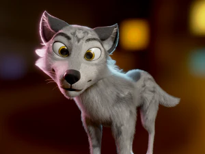 Kovu Wolf 3D Model