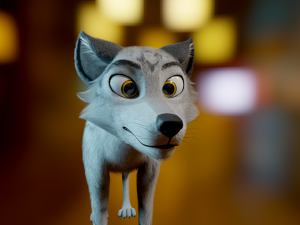 Kovu Wolf 3D Model