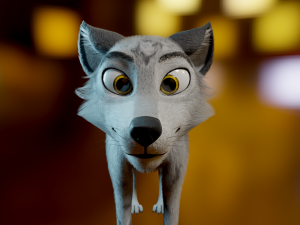 Kovu Wolf 3D Model