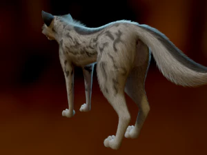 Kovu Wolf 3D Model
