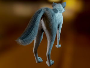 Kovu Wolf 3D Model