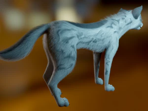 Kovu Wolf 3D Model